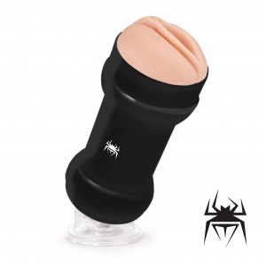 Spider Realism Masturbator Intense Black masturbator z przyssawką czarny
